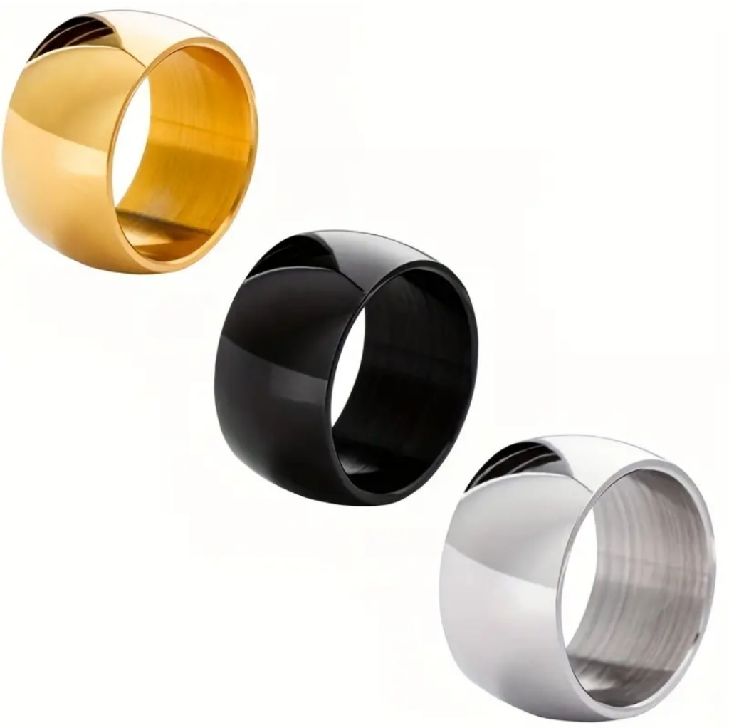 Stainless Steel Band Ring